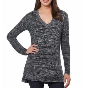 Ellen Tracy Marled Knit Sweater